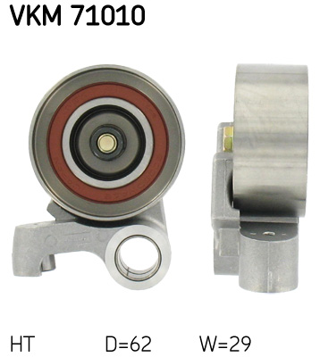 įtempiklio skriemulys, paskirstymo diržas - VKM 71010 SKF